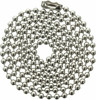 Camping Mirror & Chain Stainless Steel 3"x4" Portable Handheld Compact Emergency