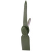 Olive Drab Military Metal Pick Mattock w/ Wood Handle
