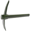 Olive Drab Military Metal Pick Mattock w/ Wood Handle
