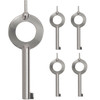 Universal Handcuff Keys Tactical American Standard Issue Law Enforcement 5 (Pack)