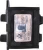ID Armband Holder Black Identification Uniform Card Pass School Duty Military