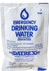 DATREX Emergency Water Pouches for Survival or Disaster Supplies 125ml - 64 Pack