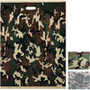 50 Pack Camo Large Plastic Shopping Bags XL Gifts Store Army Military