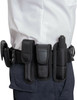Black Deluxe Duty Belt & 7 Tactical Pouches Heavy Duty Law Enforcement Police