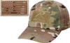 MultiCam Tactical Operator Cap with US Flag Patch Military Camo OCP Scorpion