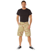 Vintage Camo Cargo Shorts, Military Paratrooper Camouflage Tactical Army