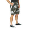 Vintage Camo Cargo Shorts, Military Paratrooper Camouflage Tactical Army