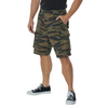Vintage Camo Cargo Shorts, Military Paratrooper Camouflage Tactical Army