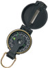 Black Lensatic Compass Glow In The Dark Dial Pocket Size Camping Hiking