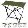 Camo Folding Stool Lightweight Travel Portable Chair Camp Stool Bench Camouflage