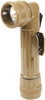 Coyote Brown Angle Head Tactical D-Cell Flashlight 6"