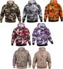 Camo Hoodie Pullover Hooded Sweatshirt Army Military Camouflage Tactical Fleece
