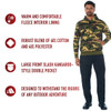 Camo Hoodie Pullover Hooded Sweatshirt Army Military Camouflage Tactical Fleece