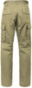 Khaki Solid Military Rip-Stop BDU Cargo Bottoms Fatigue Trouser Pants