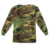 Kids Camo Long Sleeve T-Shirt Military Camouflage Tactical Boys Girls Army Tee