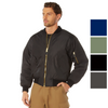 Enhanced Nylon MA-1 Bomber Flight Jacket Military Air Force Pilot Coat