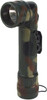 Woodland Camouflage Angle Head Tactical D-Cell Flashlight 6"