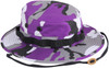 Ultra Violet Purple Camouflage Military Wide Brim Boonie Hat