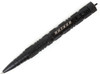 Black Tactical Pen 6" Metal Glass Breaker, Handcuff Key, Emergency Self Defense