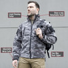 Tactical Soft Shell Waterproof Jacket Fleece Lined Military Army Hooded Coat