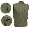 Tactical Travel Vest Concealed Carry Undercover Discreet Secret 11 Pockets Cargo Vest