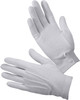White Dress Parade Gloves with Gripper Dots