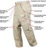 Tactical Pants Cargo Uniform Ripstop Work Stain Resistant FLEX FIT Fatigues