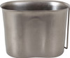 Stainless Steel 1 Quart Canteen Cup Campers Camping Military Travel Outdoor Army