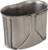 Stainless Steel 1 Quart Canteen Cup Campers Camping Military Travel Outdoor Army