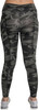 Womens Black Camo Stretch Pants Ladies Performance Leggings Stretch Snug Workout