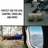 Camo Tactical Shoulder Bag Sports Canvas Gym Weekend Carry Strap Tote Duffle Travel Gym Tote Carryall Duffel with Streamer