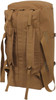 Tactical Canvas Duffle Bag & Backpack, Israeli IDF Mossad Double Strap Knapsack