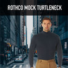 Turtleneck Warm High Collar Neck Uniform Top Long Sleeve Mock Shirt Sweater