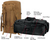 Heavy Duty Cotton Canvas Tactical Duffle Bag Israeli Mossad IDF Carry / Backpack