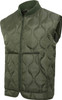 Quilted Woobie Vest Lightweight Poncho Liner Inspired Zip Up Sleeveless Outdoorsman Vest
