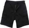 Black Zipper Fly BDU Summer Military Combat Shorts