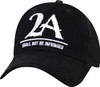 Black 2A "Shall Not Be Infringed" Cap Second Amendment Low Profile Hat