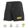 Black US Army PT Compression Shorts APFU Physical Training Work Out Running Gym