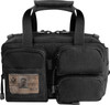Black Canvas Tactical Tool Bag - Equipment Tool Work Duty Carry Law Enforcement