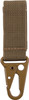 Coyote Brown Tactical Key Clip, Key Holder Carabiner