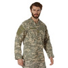 ACU Digital Camo Combat Uniform Shirt Military Tactical Long Sleeve Ripstop Army Field Shirt