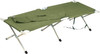 Olive Drab Oversized Aluminum Folding Cot Large Camping Sleeping