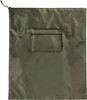 Olive Drab Laundry Backpack Lightweight Packable Large Drawstring Bag
