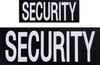 SECURITY Hook Back Patch Attachment for Vests or Jackets