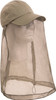 Khaki Operator Cap with Mosquito Net