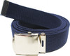 ARMYU Army Web Belt 100% Cotton Canvas Military Color Belts 54" Long