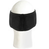 Black Polar Fleece Headband with Ear Warmers