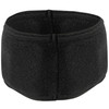 Black Polar Fleece Headband with Ear Warmers