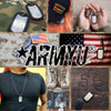 Top Gun MAVERICK Military Authentic Replica Stainless Steel Dog Tag Set Prop Halloween Costume