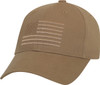 Coyote Brown - U.S. Flag Low Profile Cap